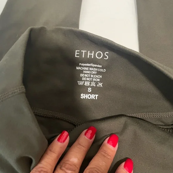 Ethos Olive Green Leggings - Picture 5 of 5